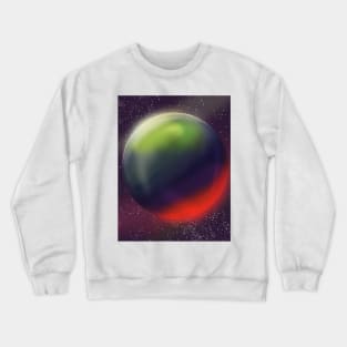 Sci-Fi planet Crewneck Sweatshirt